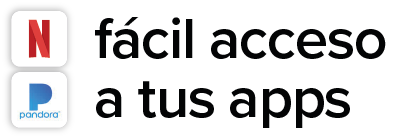 Fácil acceso a tus apps